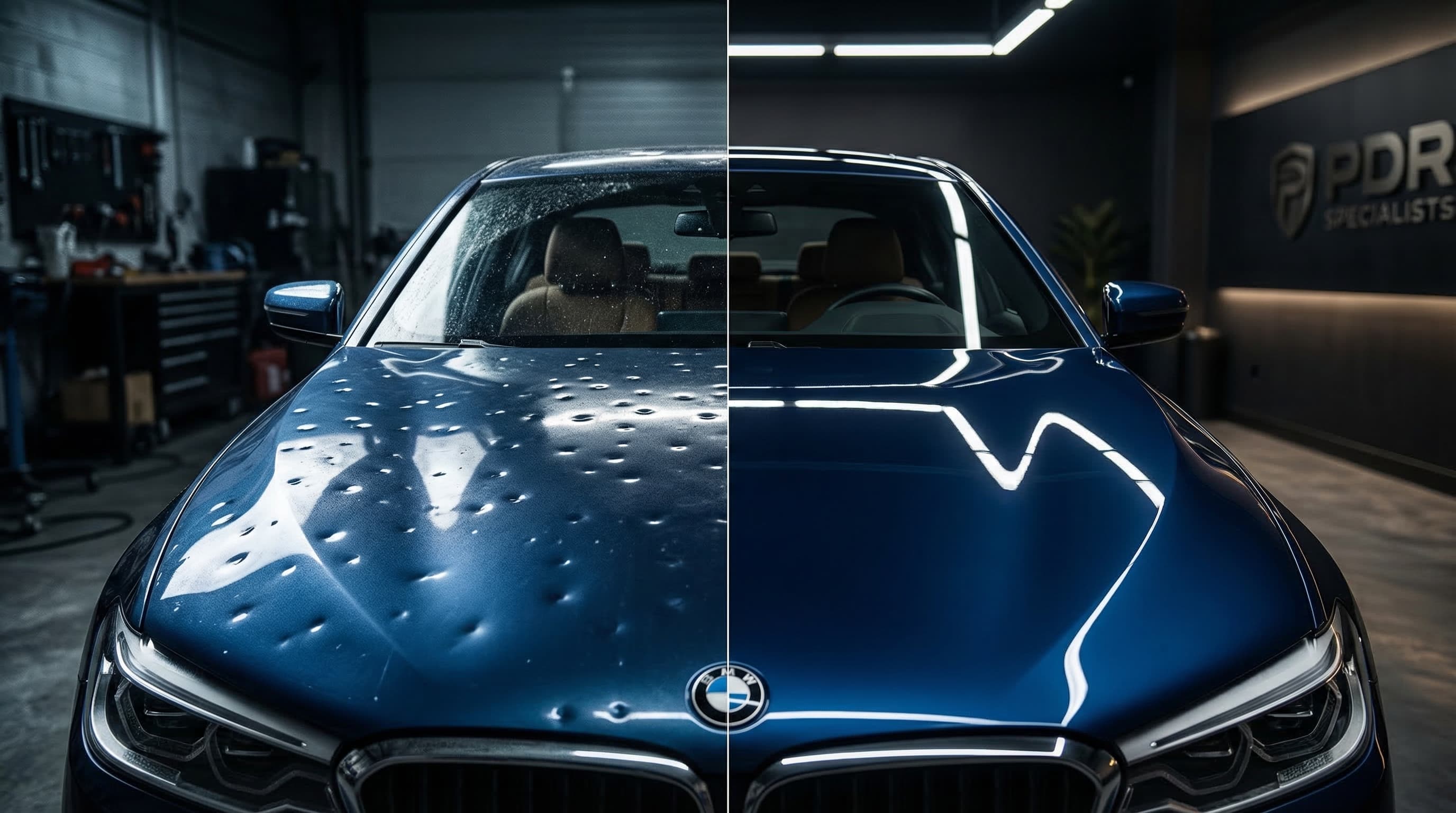 Fast Hail & Dent Repair paintless dent repair work